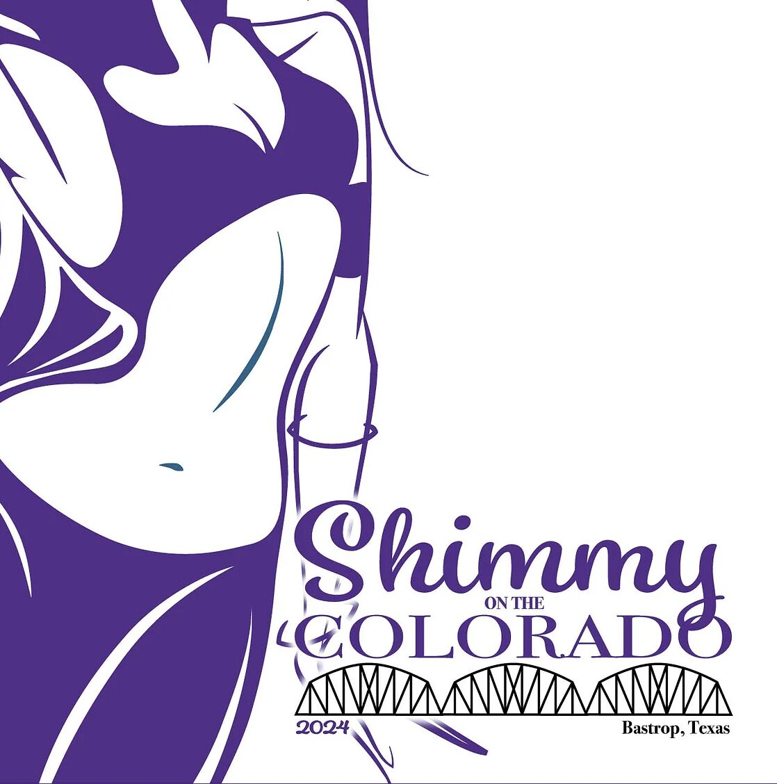 Promotional image for Shimmy on the Colorado bellydance event October 11th-13th. 